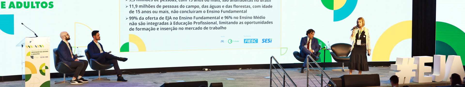 Seminário Internacional do SESI reforça a importância de alinhar EJA ao mundo do trabalho