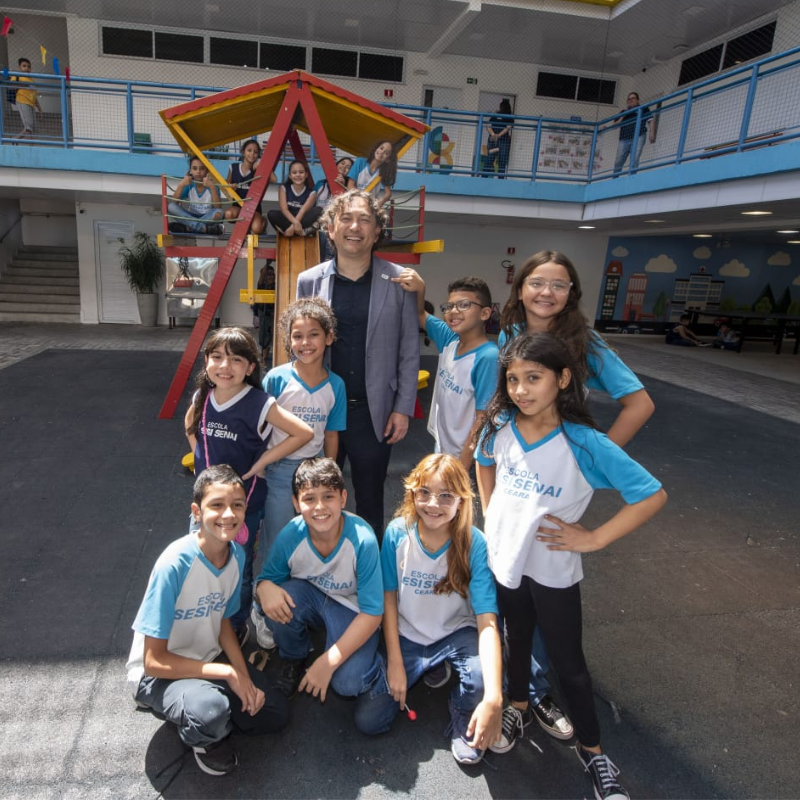 Escola SESI de Referência no centro de Fortaleza reforça expansão da rede no Ceará