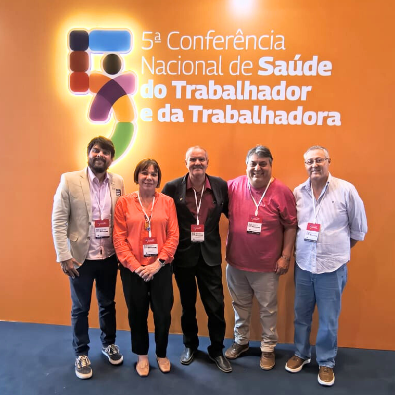 Conselheiros do SESI participam da 5ª Conferência Nacional de Saúde do Trabalhador e da Trabalhadora