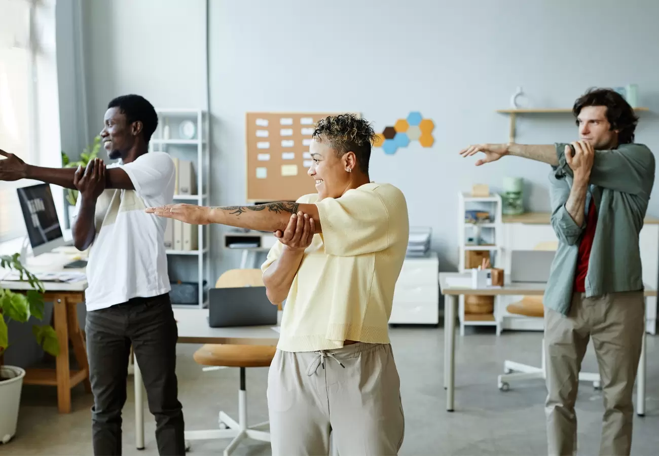 Ginástica laboral melhora qualidade de vida e previne doenças no ambiente de trabalho