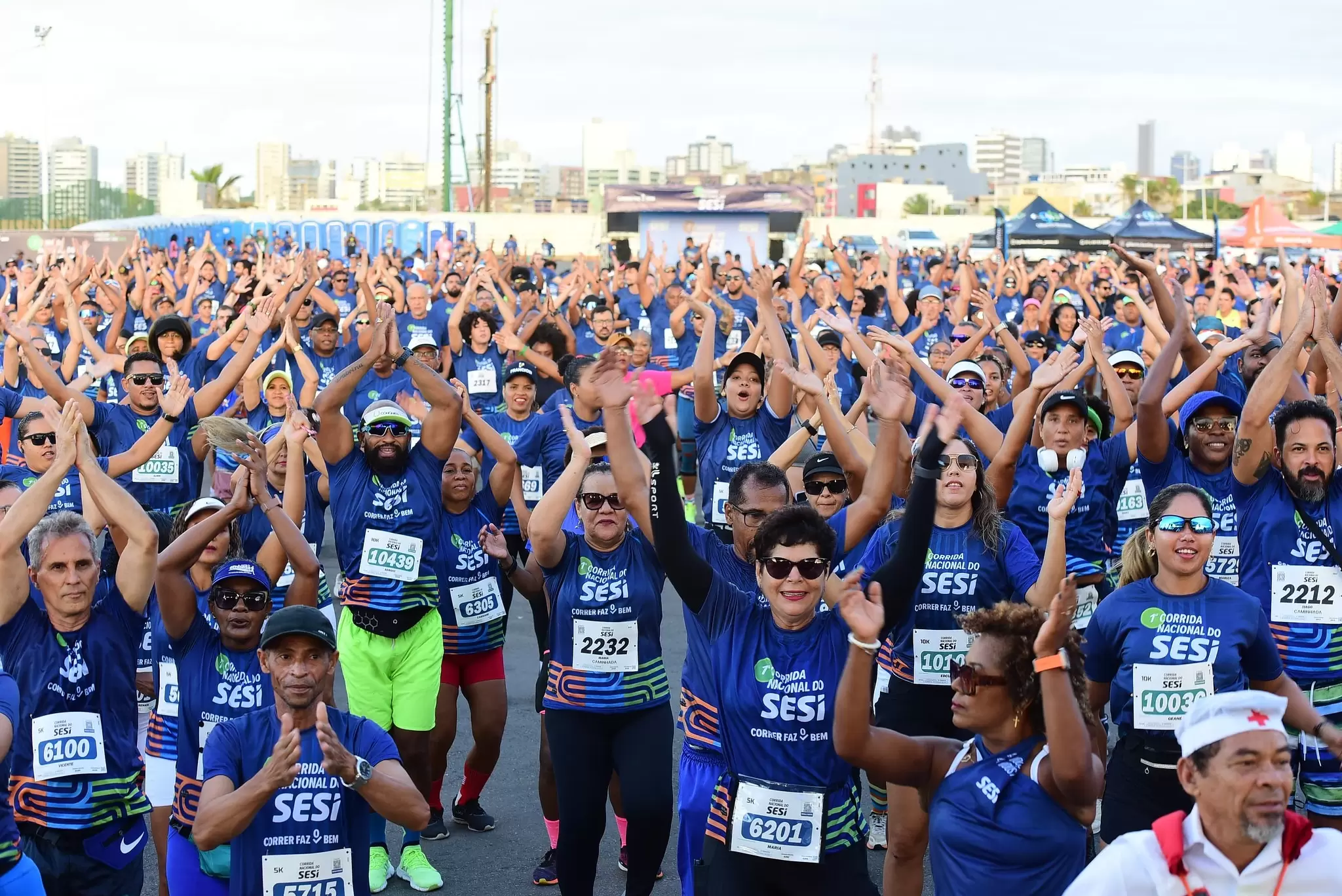 1ª Corrida Nacional do SESI movimenta o 1º de Maio com saúde, inclusão e solidariedade