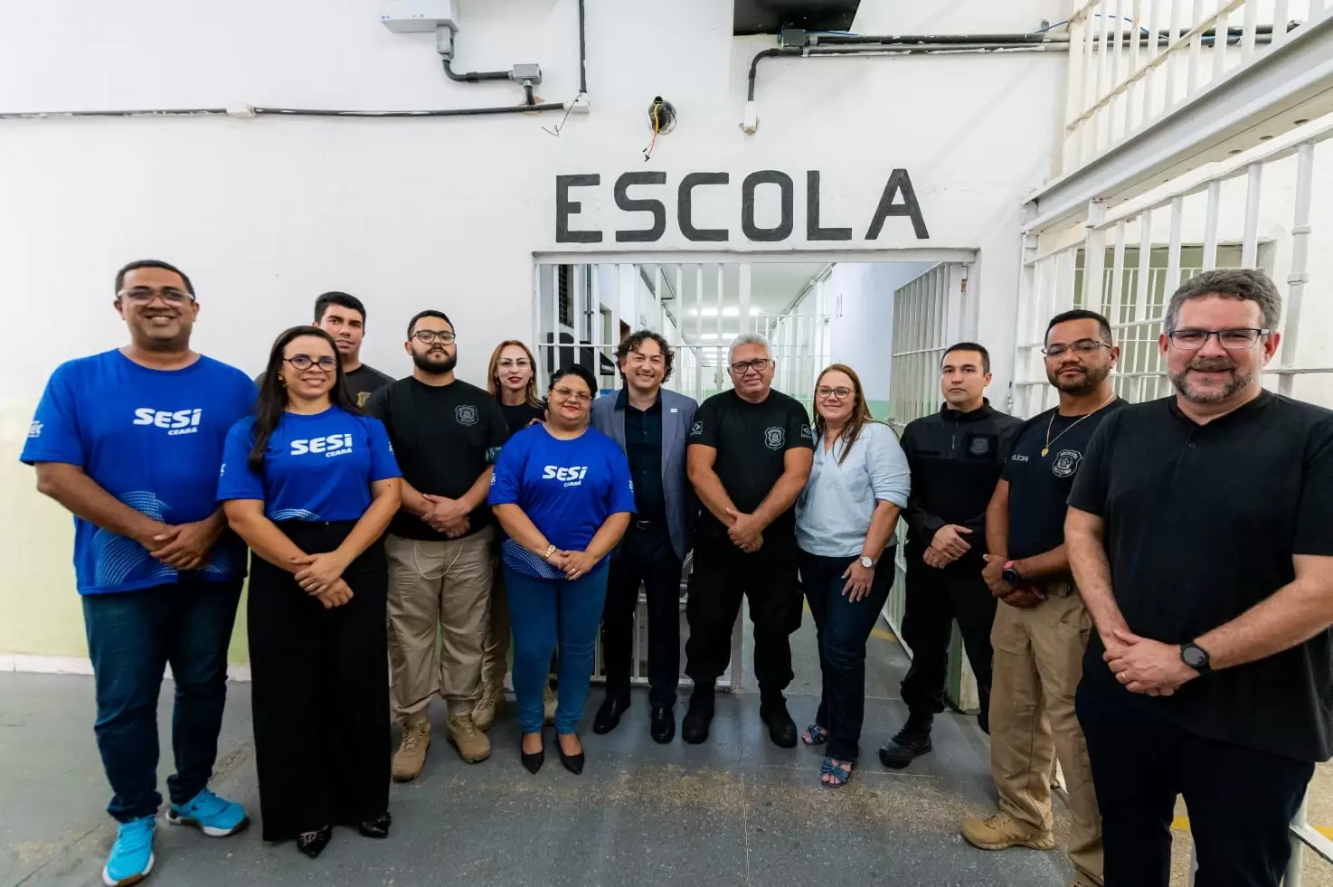 SESI e SENAI Ceará promovem elevação da escolaridade e qualificação profissional nos presídios