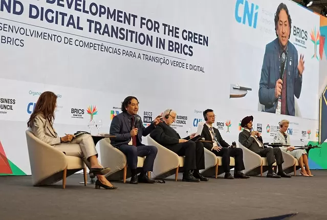 Brics debate qualificação para transição verde e digital no Fórum Empresarial 2025