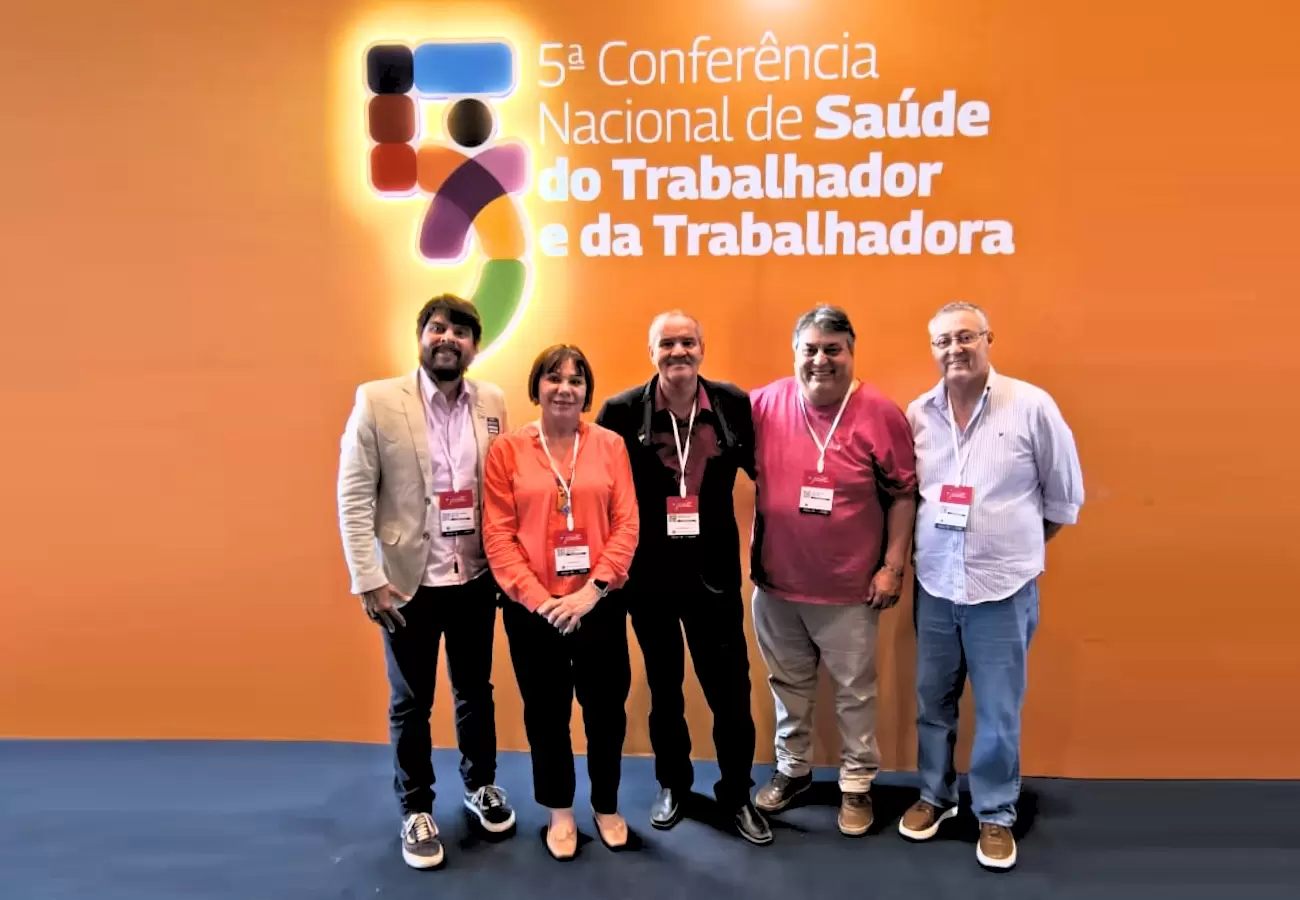 Conselheiros do SESI participam da 5ª Conferência Nacional de Saúde do Trabalhador e da Trabalhadora